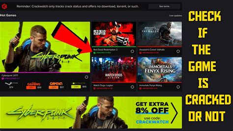 check if game cracked.